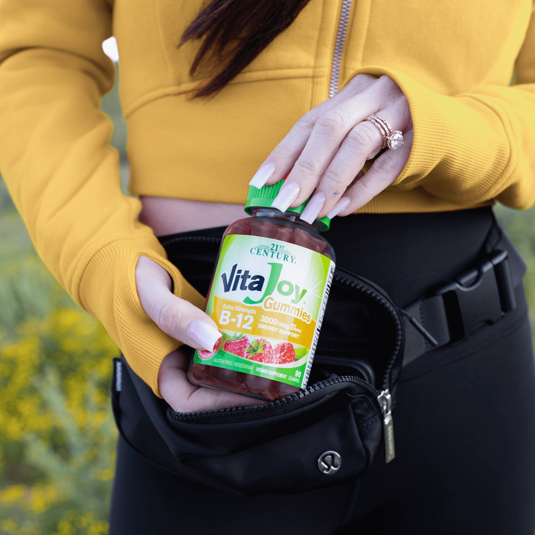 21st Century, VitaJoy B-12 Gummies, Raspberry, 90 Gummies lifestyle image