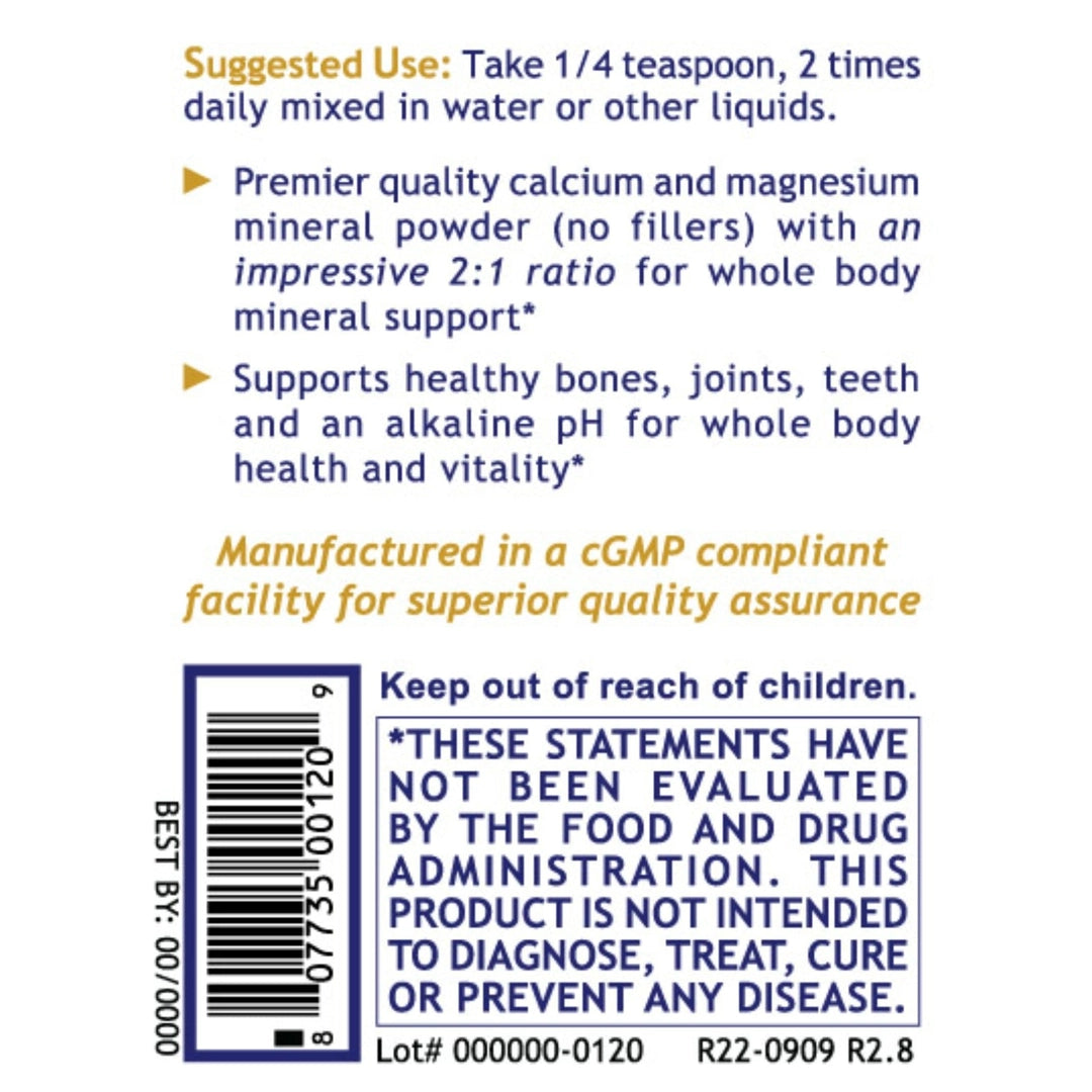 Premier Research Labs, Premier Calcium Magnesium Powder, 8.Oz (227 g)