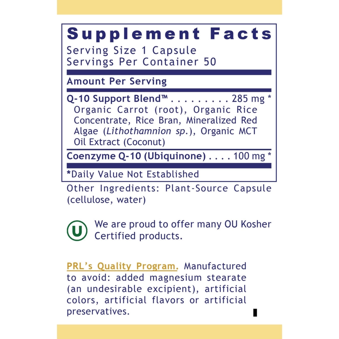 Premier Research Labs, Premier CoQ-10, 50 Plant-Source Capsules