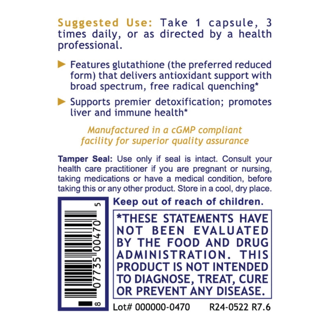 Premier Research Labs, Premier Glutathione Complex, 60 Plant-Source Capsules