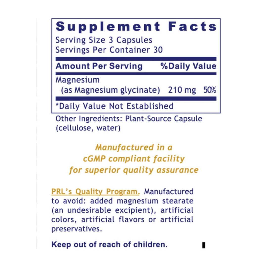 Premier Research Labs, Premier Magnesium Glycinate, 90 Plant-Source Capsules