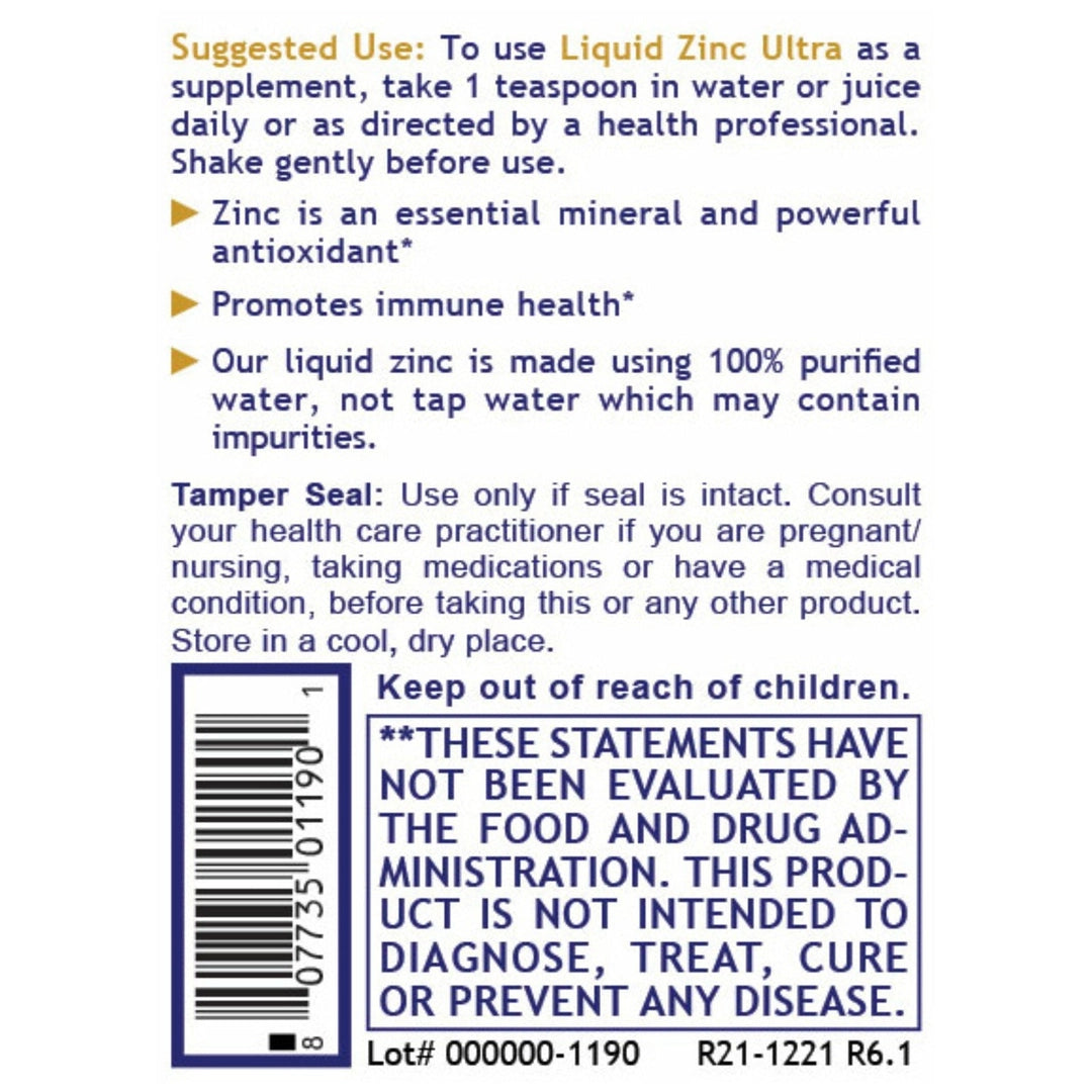 Premier Research Labs, Liquid Zinc Ultra, 8 FL OZ (235 mL)