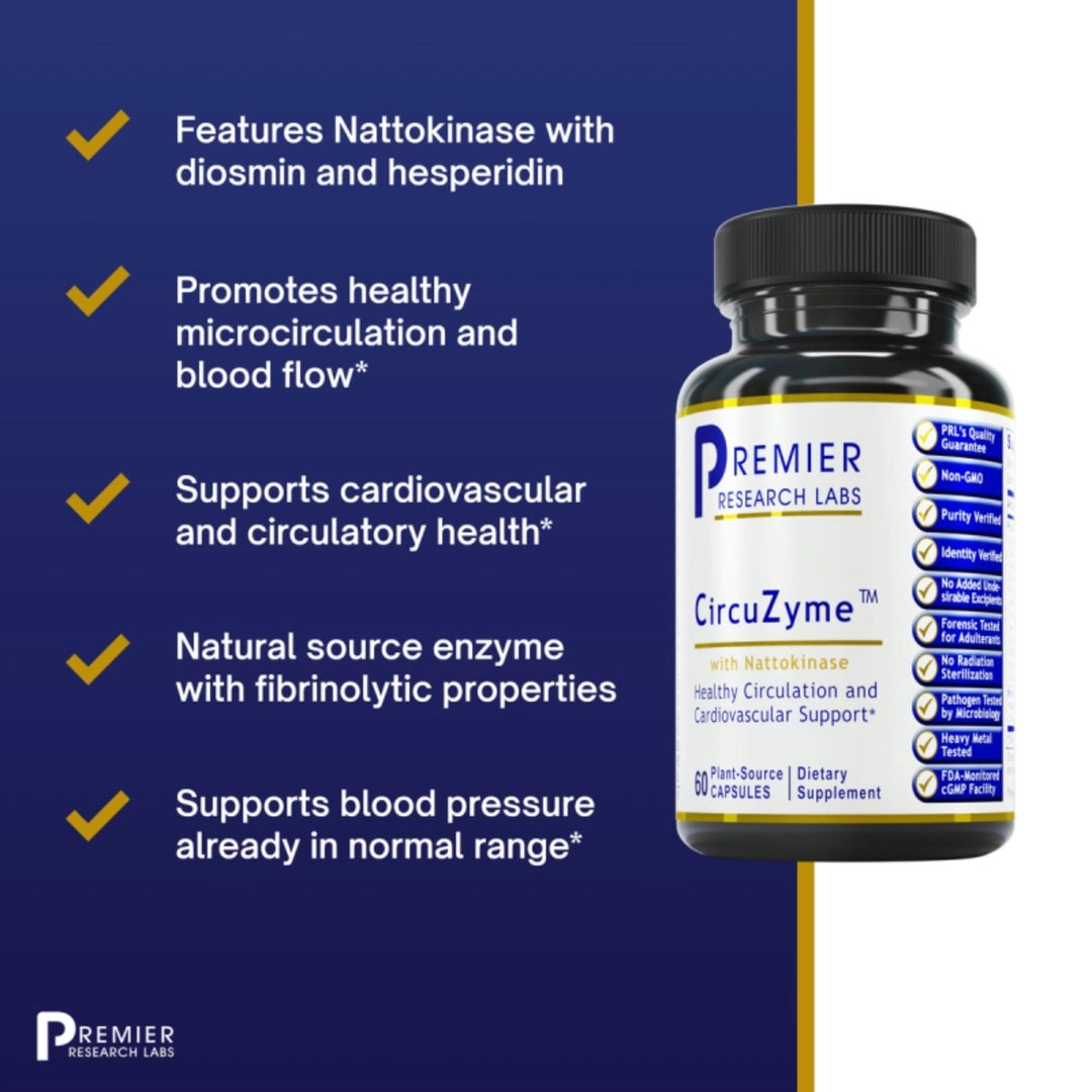 Premier Research Labs, CircuZyme, 60 Plant-Source Capsules