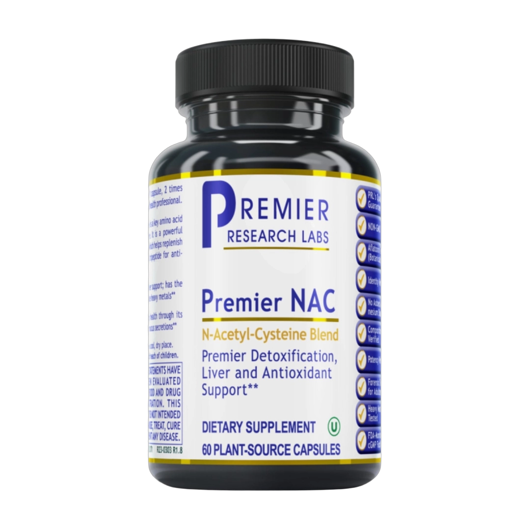 Premier Research Labs, Premier NAC, 60 Plant-Source Capsules