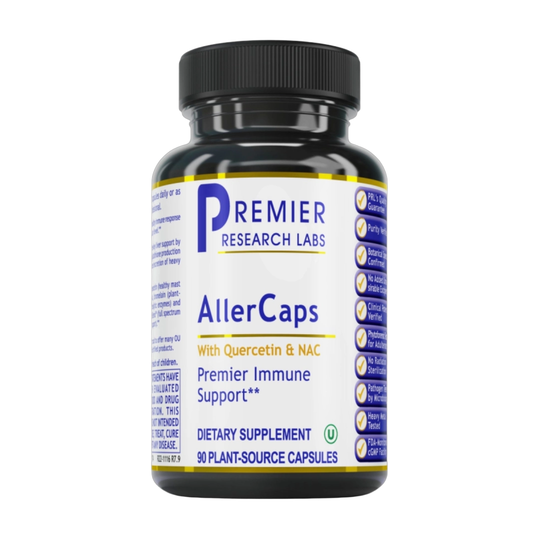 Premier Research Labs, AllerCaps, 90 Plant-Source Capsules