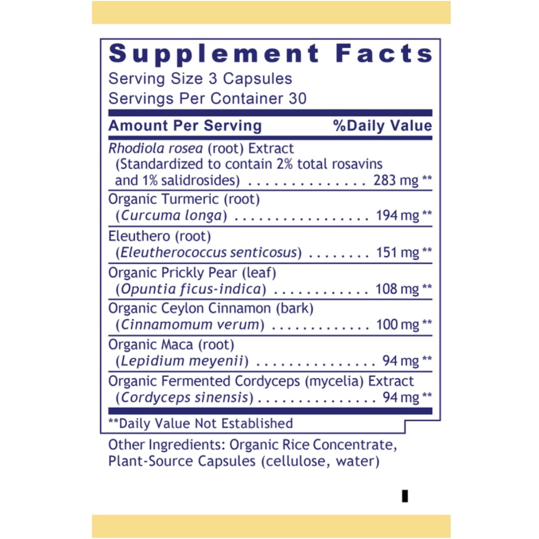 Premier Research Labs, Adaptogen-R3™, 90 Plant-Source Capsules