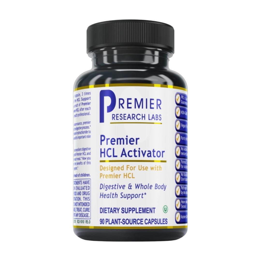 Premier Research Labs, Premier HCL Activator, 90 Plant-Source Capsules