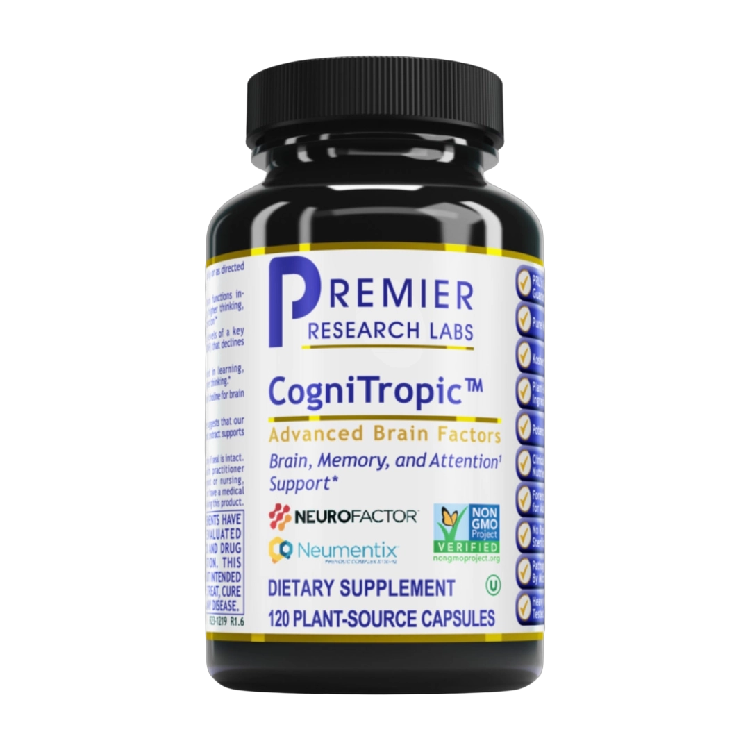 Premier Research Labs, Cognitropic, 120 Plant-Source Capsules