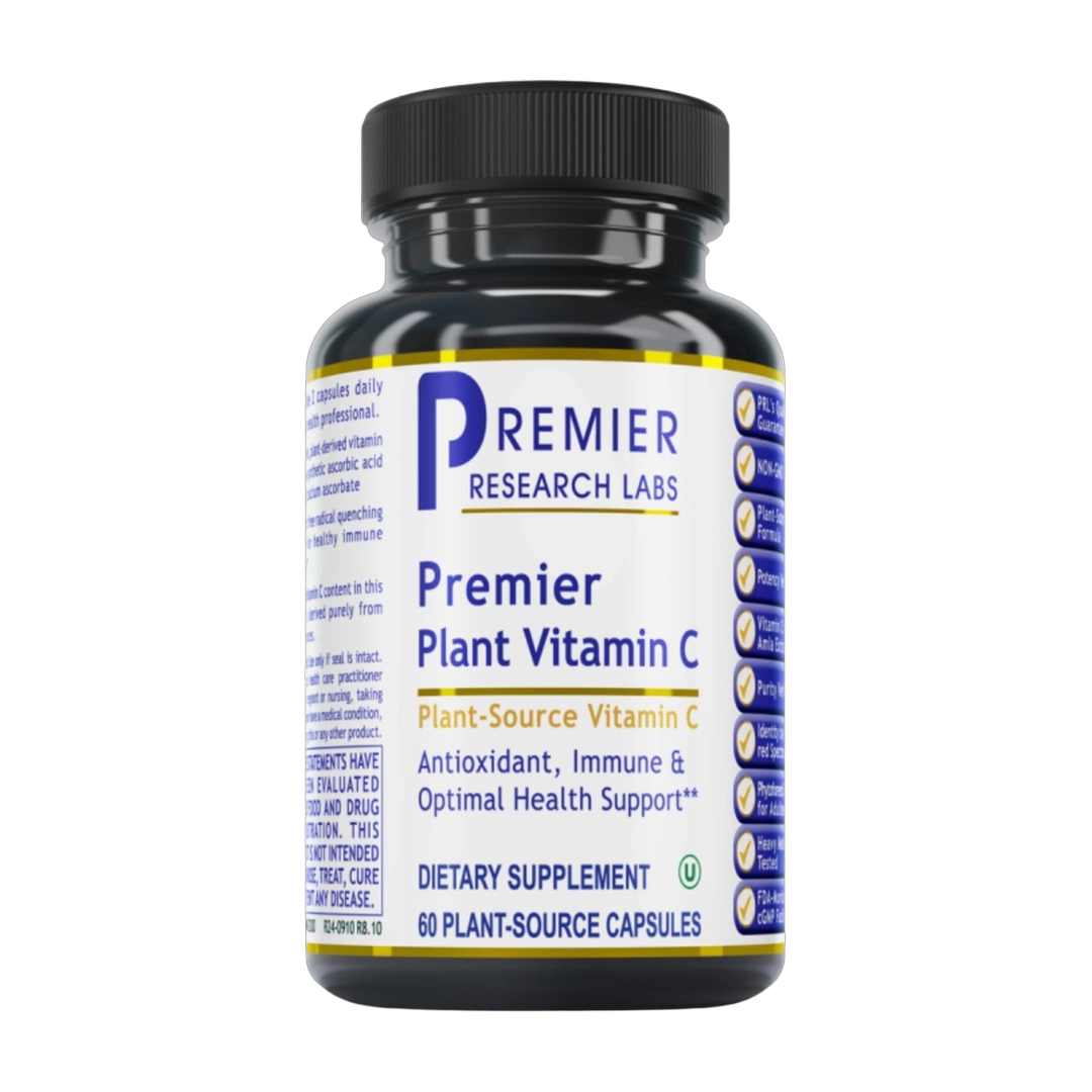 Premier Research Labs, Premier Plant Vitamin C, 60 Plant-Source Capsules
