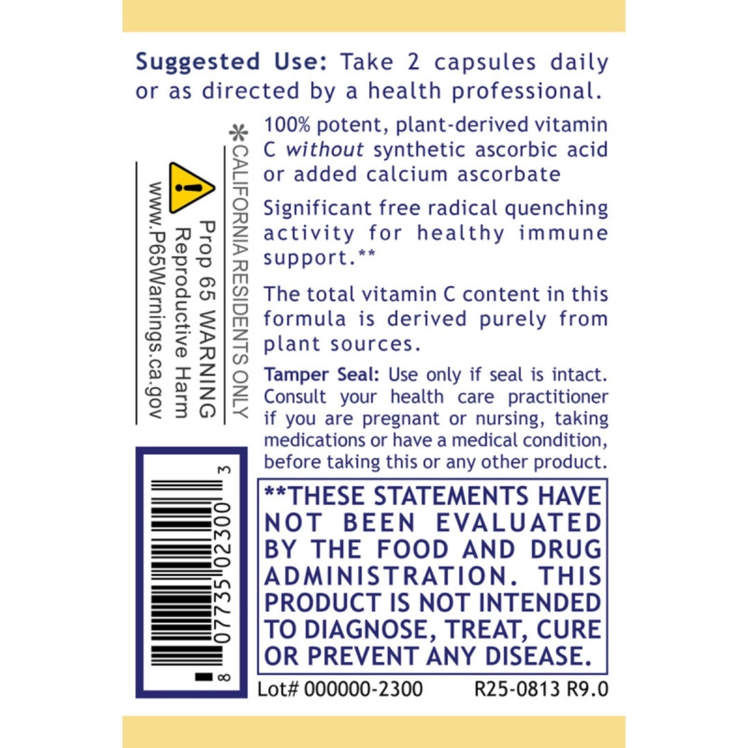 Premier Research Labs, Premier Plant Vitamin C, 60 Plant-Source Capsules