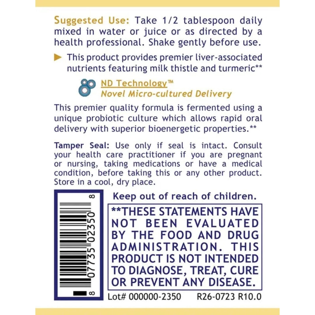Premier Research Labs, Fermented Liver-ND™, 8 FL OZ (235 mL)