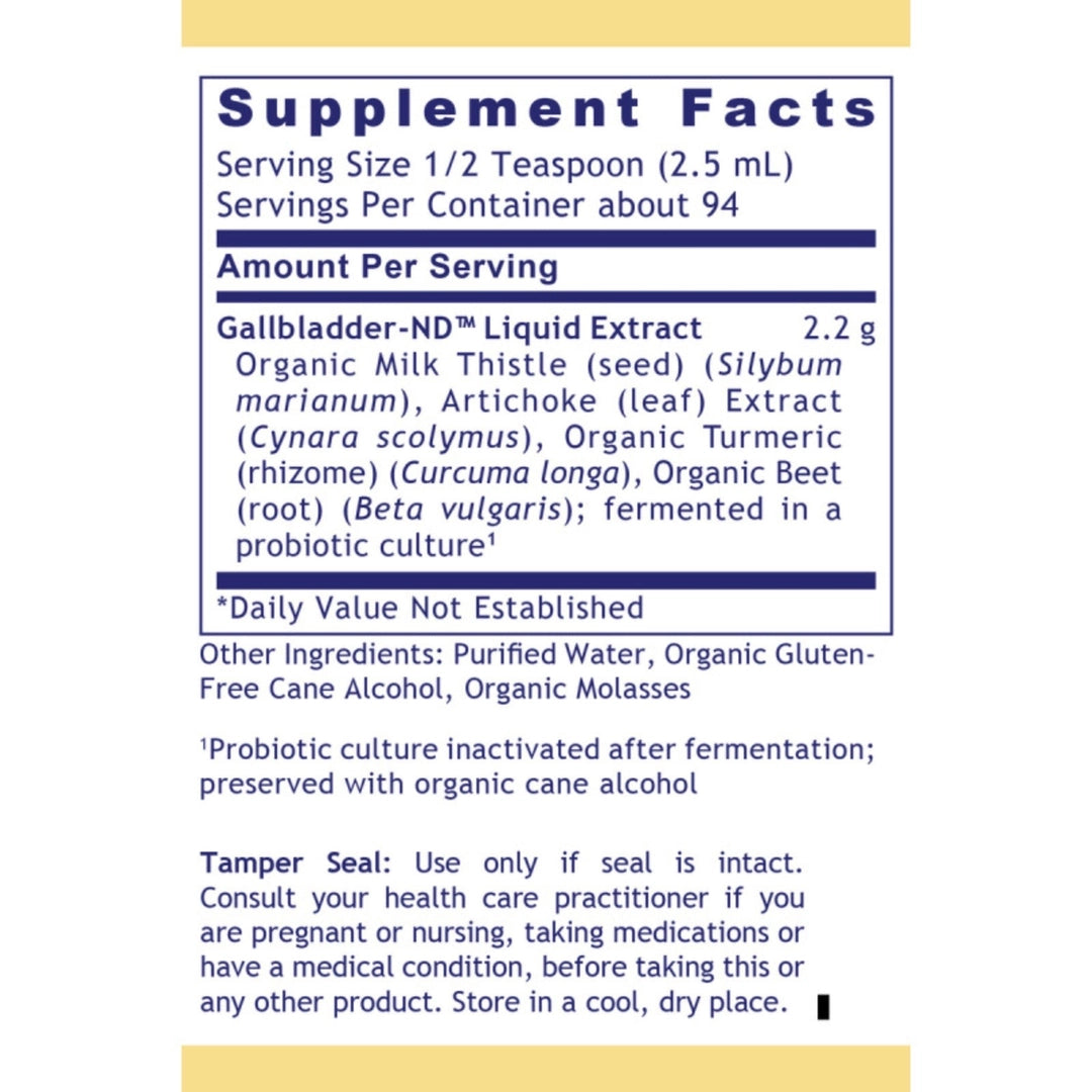 Premier Research Labs, Fermented Gallbladder-ND™, 8 fl oz (235 mL)