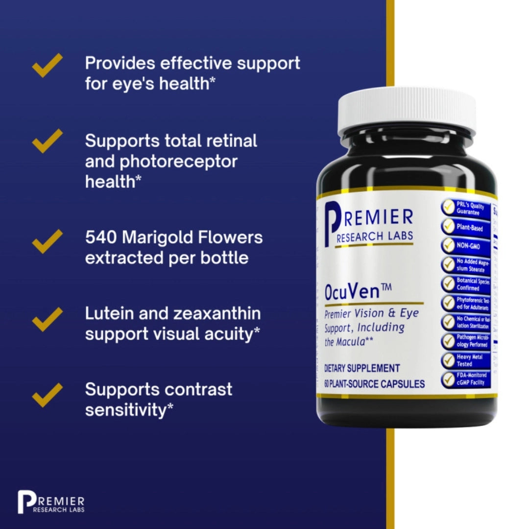 Premier Research Labs, OcuVen™, 60 Plant-Source Capsules