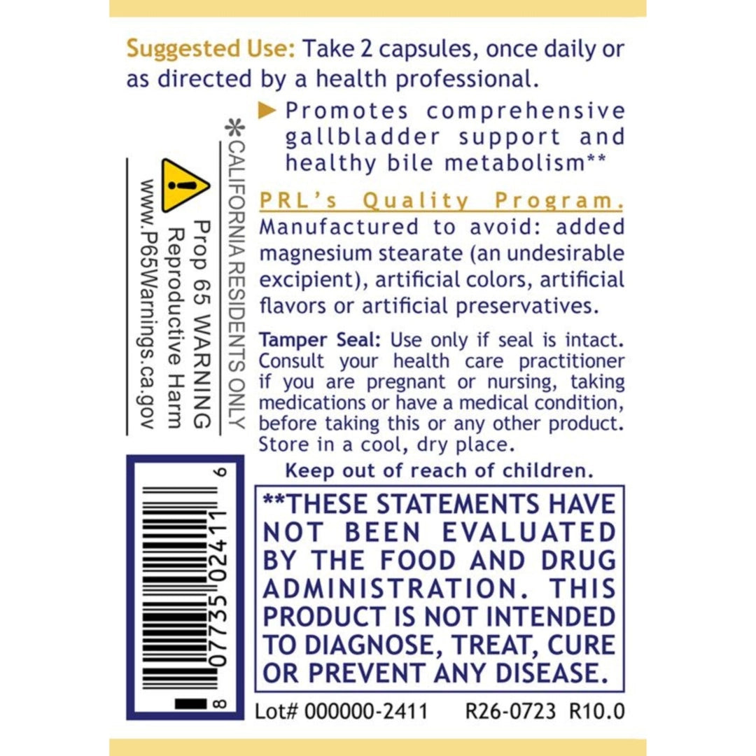 Premier Research Labs, BiliVen, 60 Plant-Source Capsules