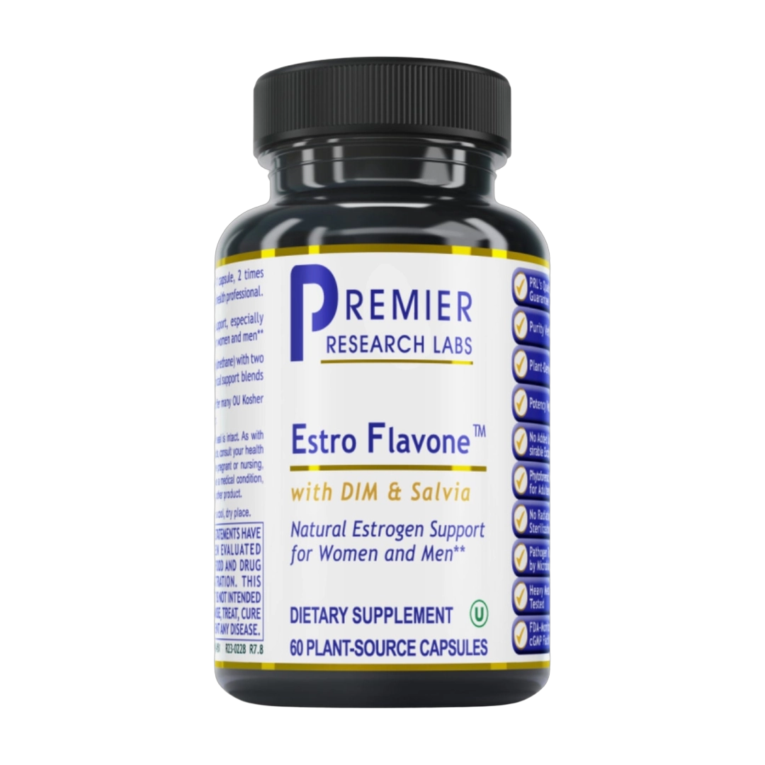 Premier Research Labs, Estro Flavone™, 60 Plant-Source Capsules