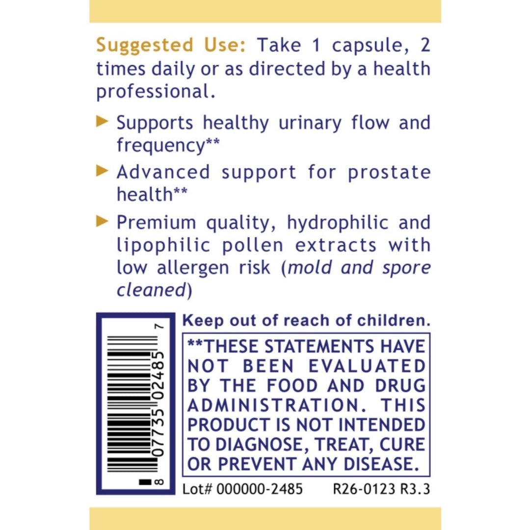 Premier Research Labs, UltraPollen™, 60 plant-Source Capsules