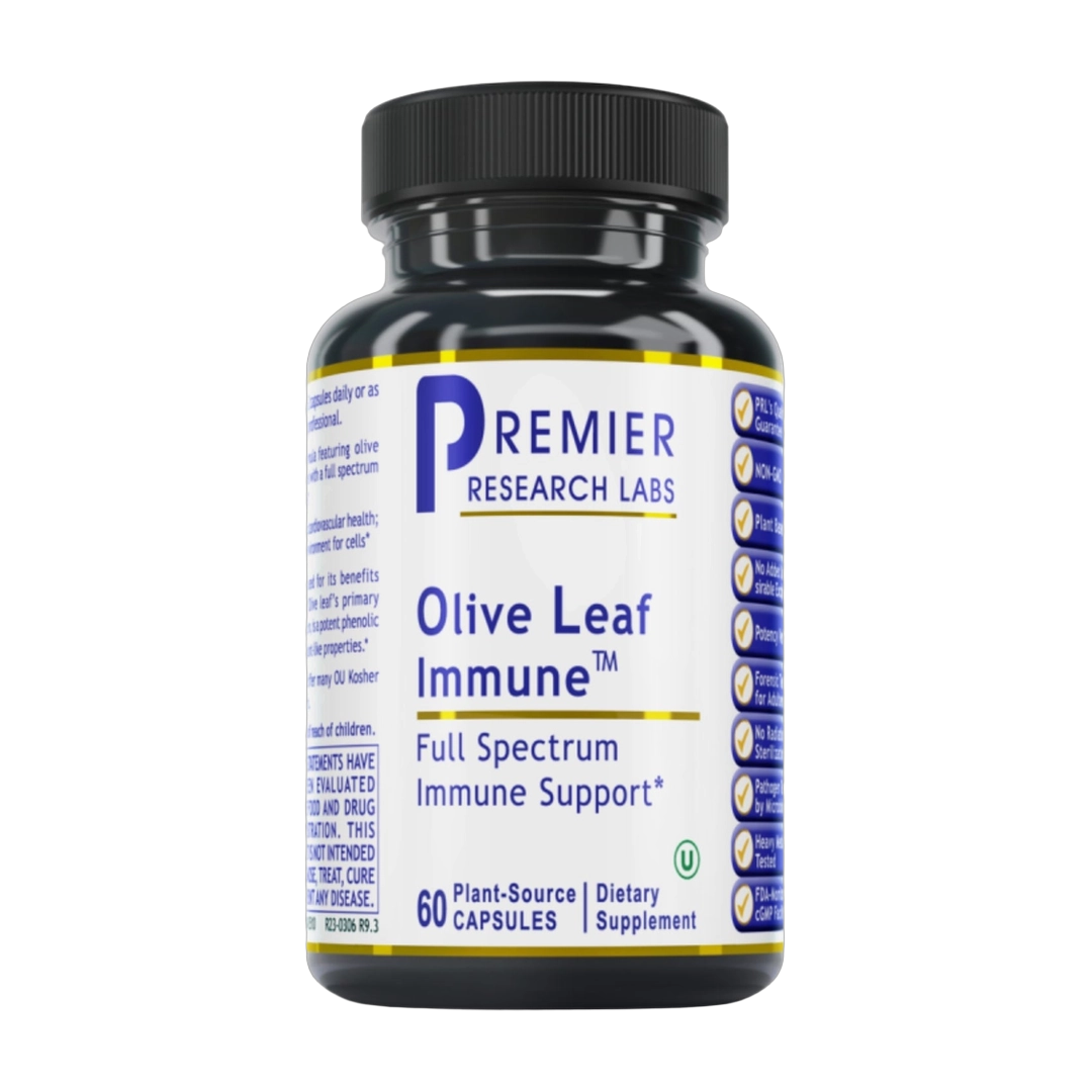 Premier Research Labs, Olive Leaf Immune™, 60 Plant-Source Capsules