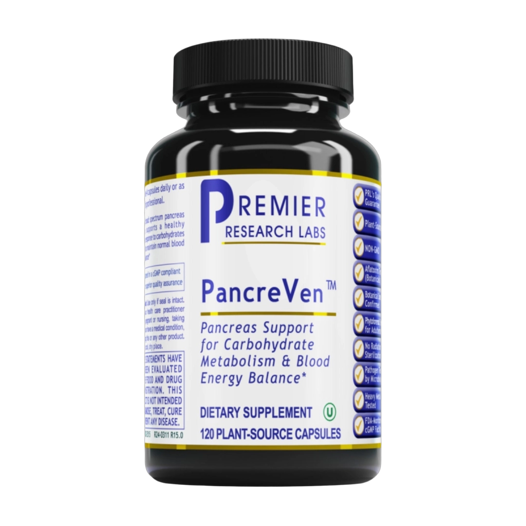 Premier Research Labs, PancreVen™, 120 Plant-Source Capsules