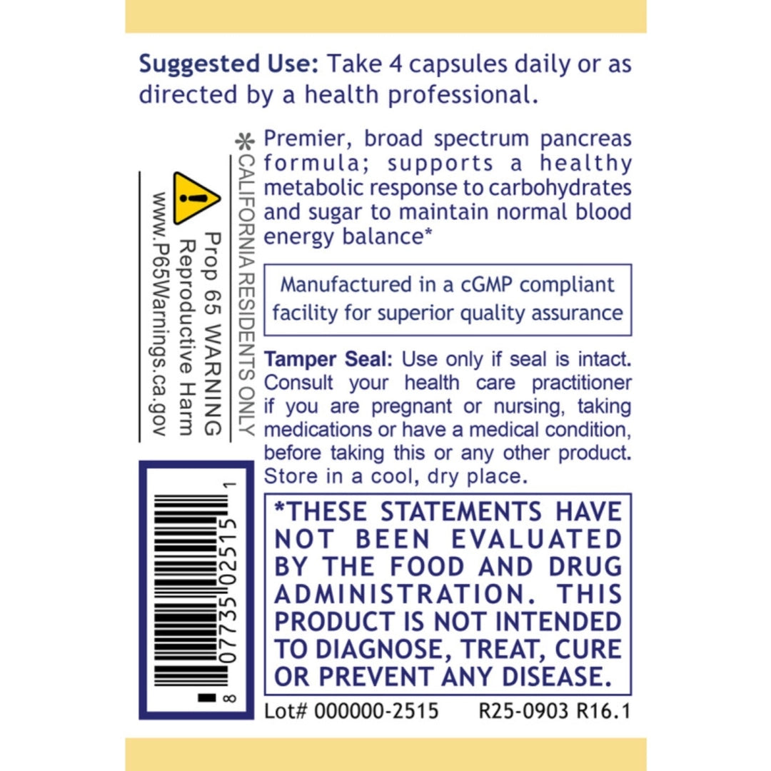 Premier Research Labs, PancreVen™, 120 Plant-Source Capsules
