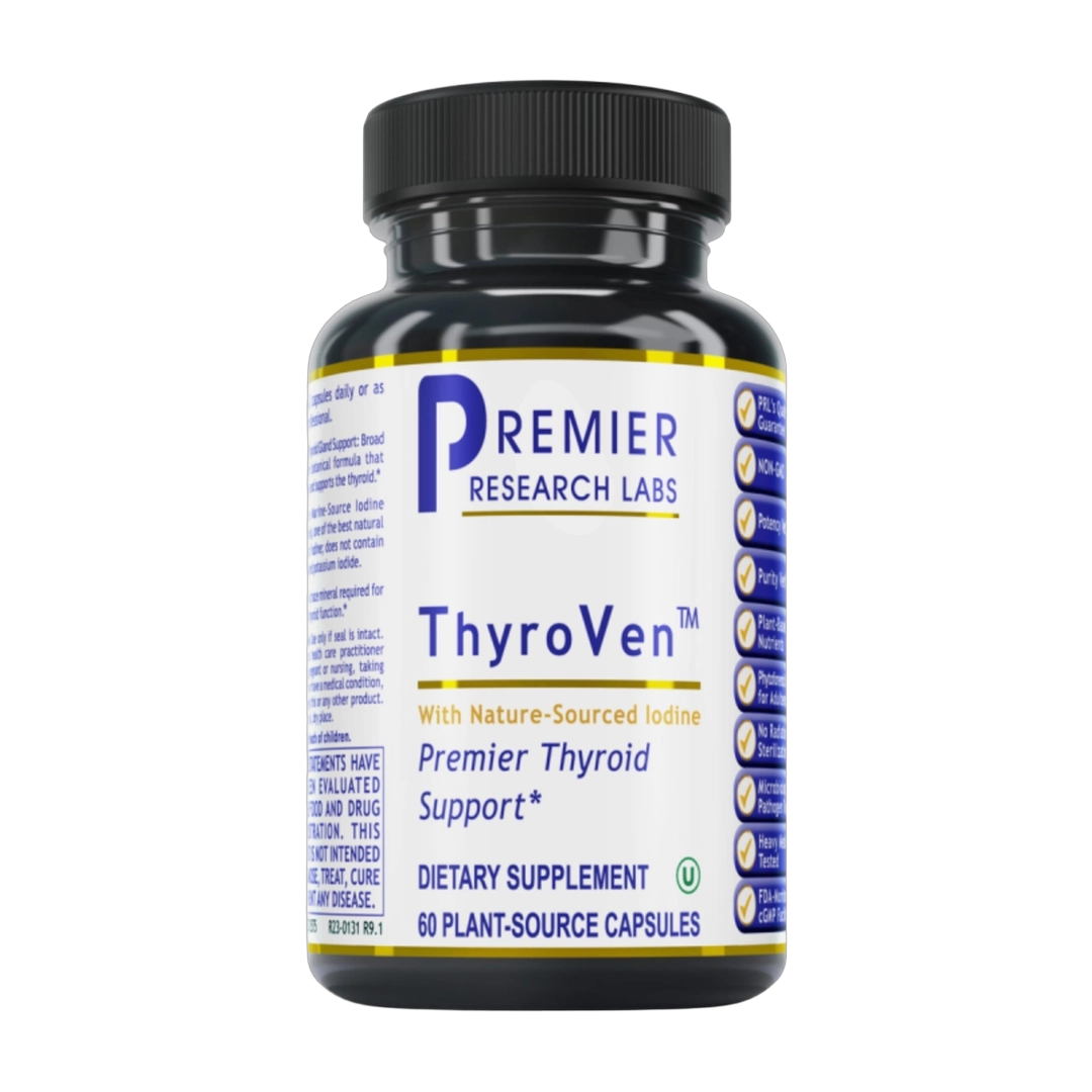 Premier Research Labs, ThyroVen™, 60 Plant-Source Capsules