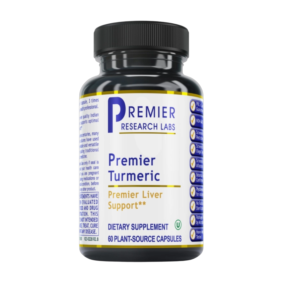 Premier Research Labs, Premier Turmeric, 60 Plant-Source Capsules