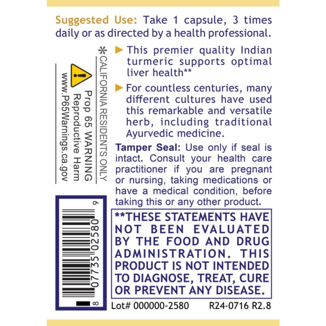 Premier Research Labs, Premier Turmeric, 60 Plant-Source Capsules