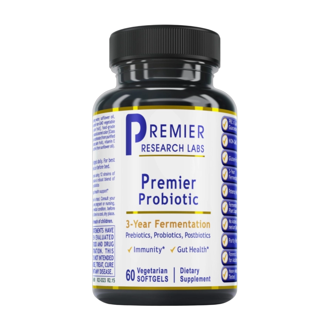 Premier Research Labs, Premier Probiotic, 60 Vegetarian Softgels