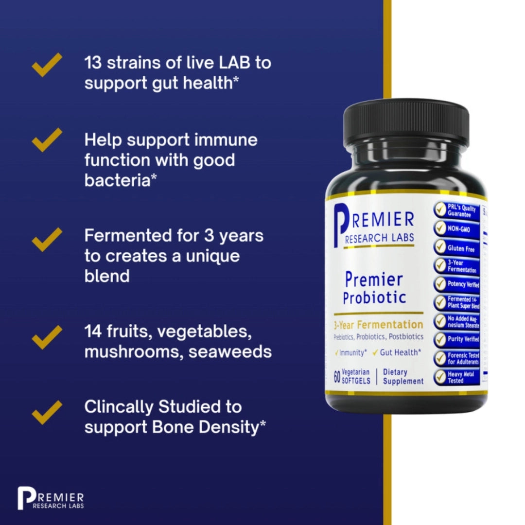 Premier Research Labs, Premier Probiotic, 60 Vegetarian Softgels