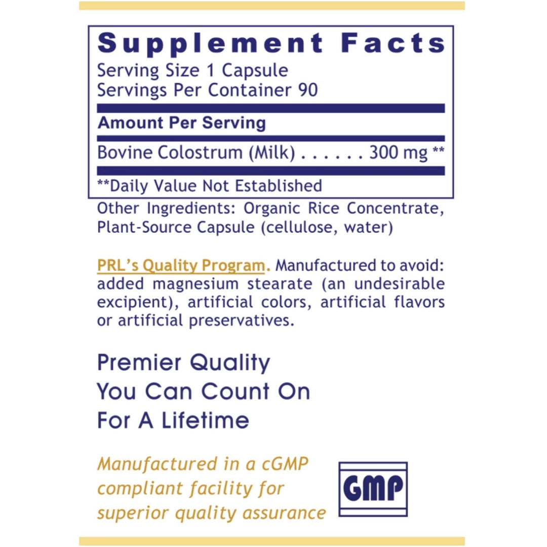 Premier Research Labs, Colostrum-IgG™, 90 Plant-Source Capsules