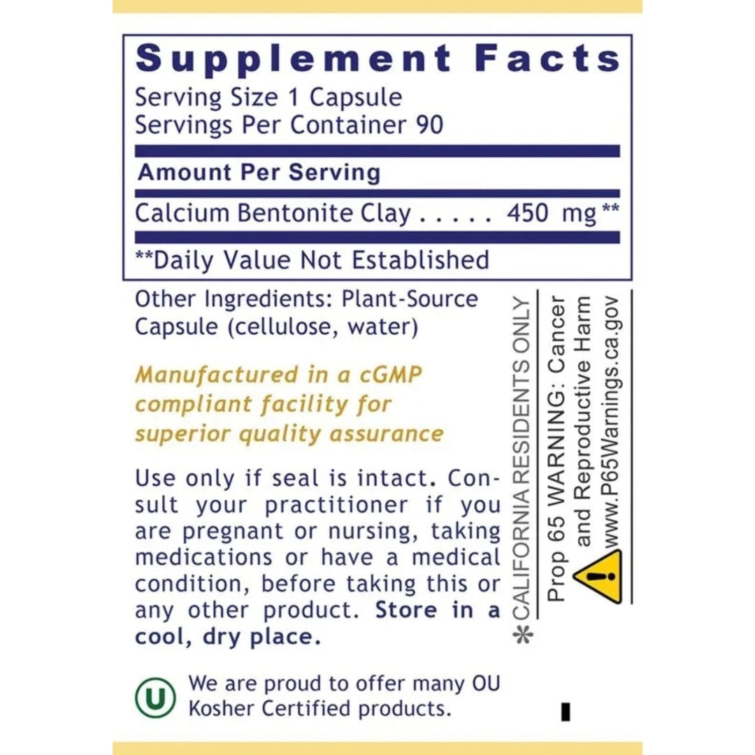 Premier Research Labs, Medi-Clay-FX™, 90 Plant-Source Capsules