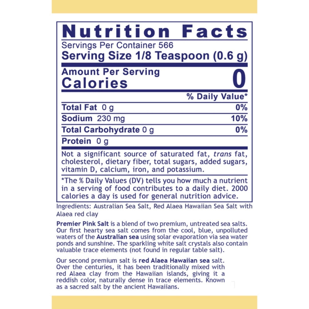 Premier Research Labs, Premier Pink Salt, 12 oz