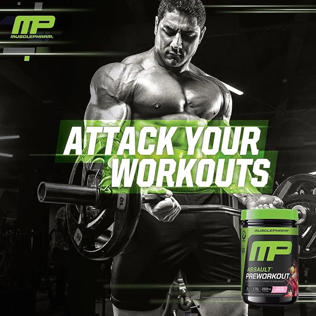 MusclePharm, Assault® Preworkout, Melon Hwachae, 12.4 oz (351 g)