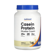 Nutricost, Casein Protein, Vanilla, 2 lb, 907 g front packaging view