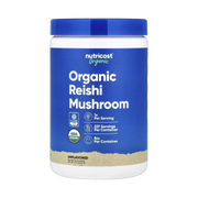 Nutricost, Organic Reishi Mushroom, Unflavored, 8.1 oz, 227 g front packaging view