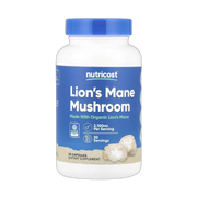 Nutricost, Lion's Mane Mushroom, 90 Capsules front packaging view