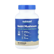Nutricost, Reishi Mushroom, 120 Capsules front packaging view