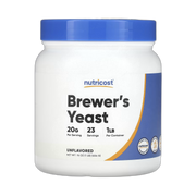 Nutricost, Brewer's Yeast, Unflavored, 16 oz, 454 g front packaging view
