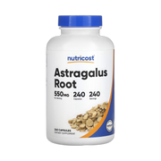 Nutricost, Astragalus Root , 550 mg , 240 Capsules front packaging view