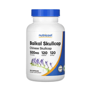 Nutricost, Baikal Skullcap, 500 mg, 120 Capsules front packaging view
