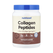 Nutricost, Collagen Peptides, Chocolate, 1 lb, 454 g front packaging view