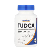 Nutricost, TUDCA, 500 mg, 30 Capsules front packaging view