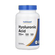 Nutricost, Hyaluronic Acid , 100 mg , 120 Capsules front packaging view