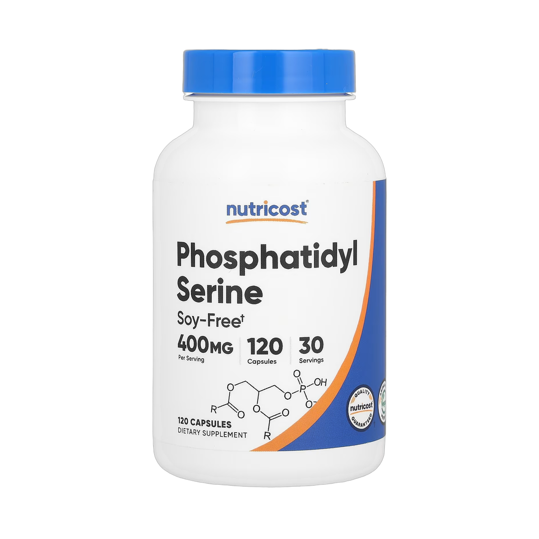 Nutricost, Phosphatidyl Serine, 120 Capsules front packaging view