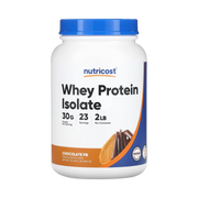 Nutricost, Whey Protein Isolate, Chocolate PB, 2 lb, 907 g front packaging view