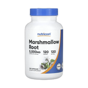 Nutricost, Marshmallow Root, 5,000 mg, 120 Capsules front packaging view