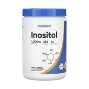 Nutricost, Inositol, Unflavored, 16 oz, 454 g front packaging view