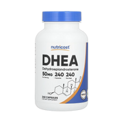 Nutricost, DHEA, 50 mg, 240 Capsules front packaging view