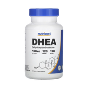 Nutricost, DHEA, 100 mg , 120 Capsules front packaging view