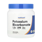Nutricost, Potassium Bicarbonate, Unflavored, 32.4 oz, 907 g front packaging view