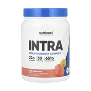Nutricost, Performance, Intra-Workout Complex, Pink Lemonade, 1.4 lb, 651 g front packaging view